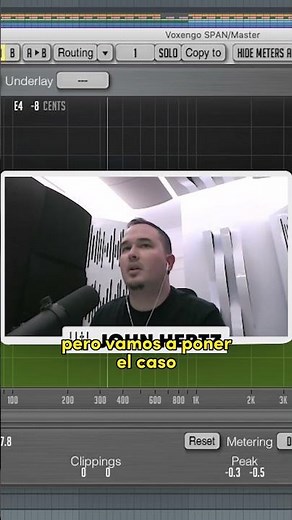 ¿Cómo ir a una FRECUENCIA en específico con Voxengo Span? Tutorial | Producción Electrónica