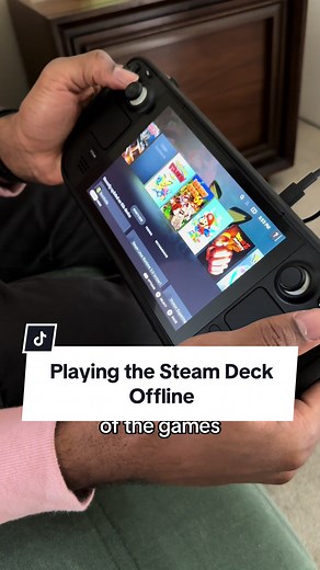 Playing the Steam Deck Offline