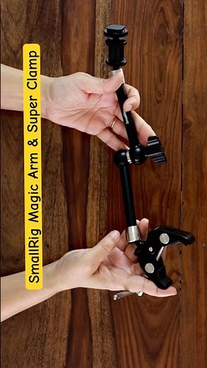 SmallRig Magic Arm & Super Clamp Unboxing | Best Camera Mount for Filmmakers & Creators #Shorts