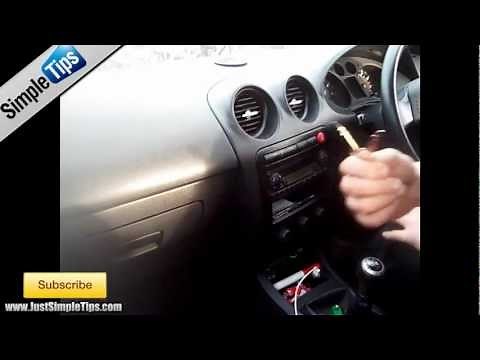 Radio Removal Seat Ibiza (2002-2008) | JustAudioTips