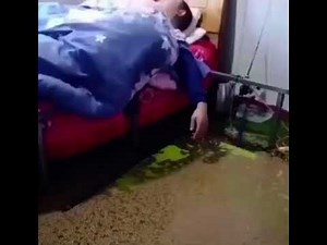 Watermelon fall off bed meme