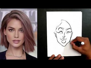How to Draw a Female Caricature for Beginners