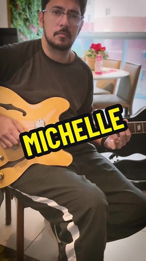 Michelle - @The Beatles - with #chords and #lyrics #beatlescover #acousticcovers #tiktokcovers #rubbersoul #thebeatles #michelle #paulmccartney #foryou