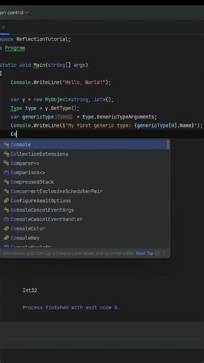Generic arguments with Reflection c# #csharp #coding