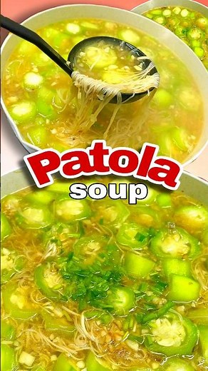 GINISANG PATOLA WITH MISUA RECIPE | ULAM PINOY BUDGET MEAL