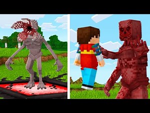 NEW DEMOGORGON ADDON FOR MINECRAFT STRANGER THINGS
