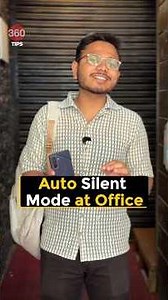Auto Silent Mode Android #howto #android #SilentMode #androidtips #androidtricks #OfficeTips #tech