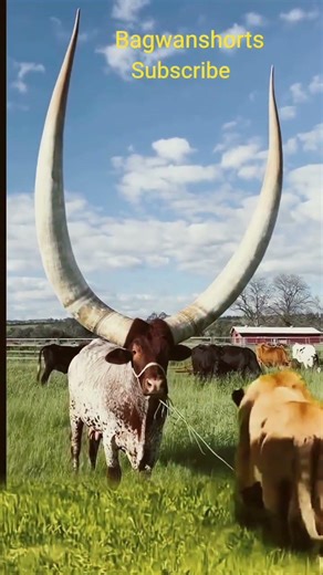 lion vs sapi besar #lion #sapijumbo #shorts #fyp #wildlife #digitaledit