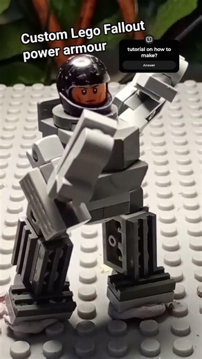 custom Lego fallout power armour