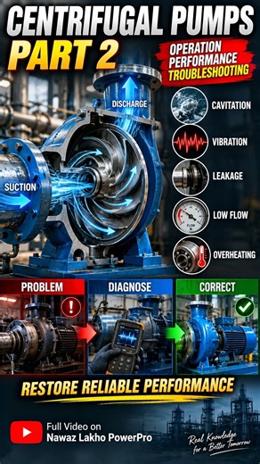 LEARN Why Centrifugal Pumps FAIL! ⚙️ Cavitation, Vibration & Troubleshooting | Pumps Part 2