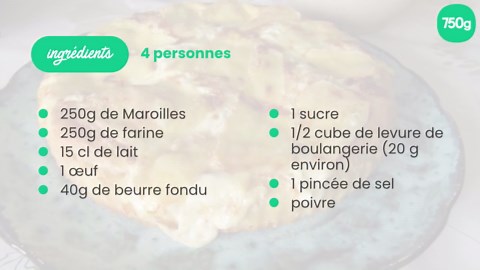 Tarte au maroilles Ch'ti