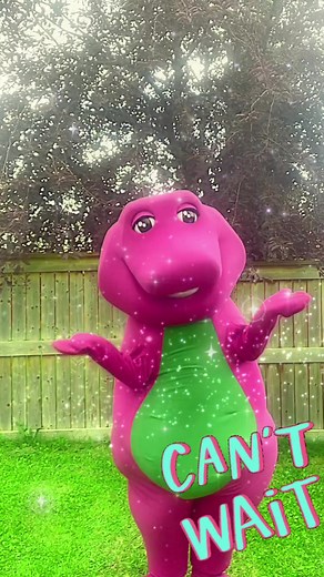 Is there something you just can't wait for? 🤩 #barneythedinosaur #singalong #childhood #nostalgia #kids #favsong #classic #season #surprise #summer #winter #specialmoments #friends #family #appreciation #throwback #special #iloveyou #togetherness #friendsforever #playtime #fun #sing #fall #duet #love #pbskids #90skids #2000skids #fyp