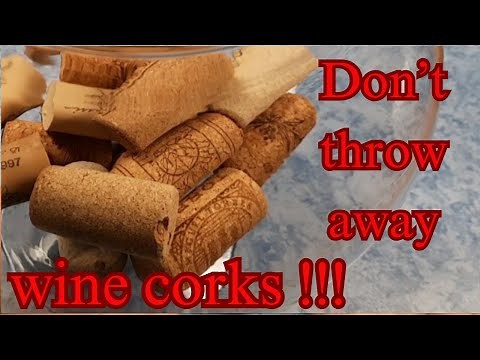 How To Make a Christmas Tree from Wine Corks/Wine Cork Crafts/Easy Recycled Home Decor/DIY