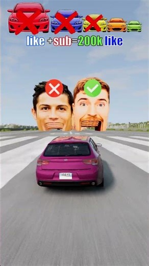 Big & Small Cars vs the world's most famous people