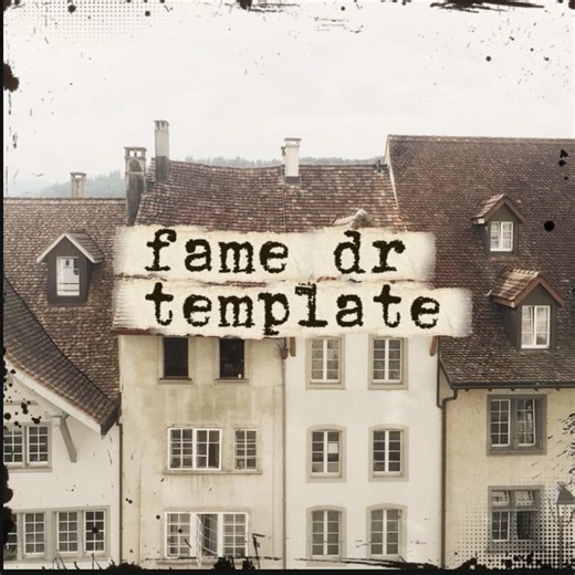 Plantilla de guion para FAME DR con temática de playa