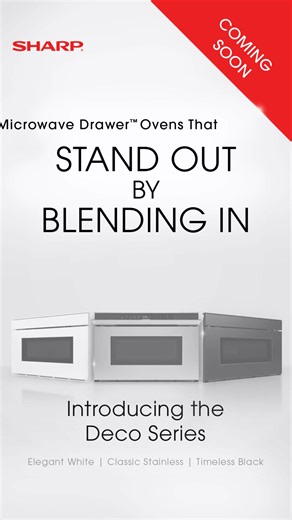 Open with a touch, close with a gentle nudge. The SHARP Microwave Drawer™ Oven features a sleek angled control panel, Sensor Cook® technology, and flush-mount ready design with built-in airflow control for a seamless fit in modern kitchens. #MicrowaveDrawer #BuiltInAppliances #SmartKitchen #ModernKitchenDesign #KitchenUpgrade #IntegratedKitchen #KitchenInspo#InStepWithYourFuture https://pbxx.it/Rll2Ps | Stan & Paul's Inc