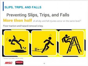Slip, Trip, and Fall Prevention
