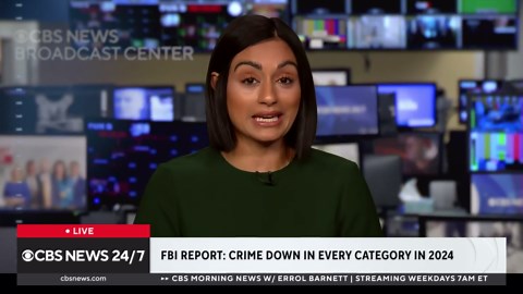 Crime decreased in every category in 2024, FBI report shows