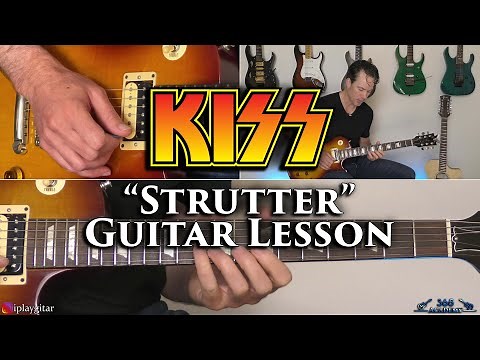 KISS - Strutter Guitar Lesson