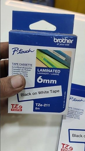 Brother P-Touch LabelTape Full Range Demo|6mmto36mm|TZe Laminated Tape |BestFor Industrial&OfficeUse