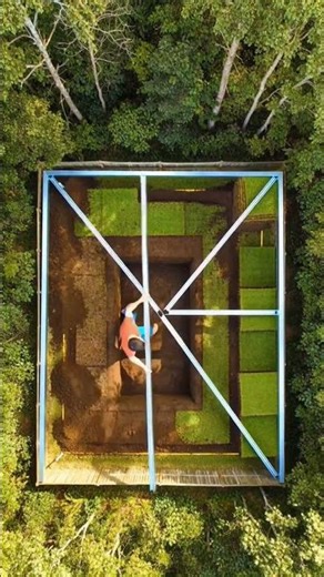 I Built a Secret Underground Bunker in the Forest 😱 | Full Process Timelapse