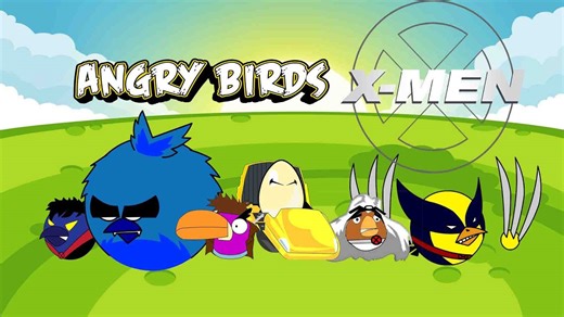 Angry birds! Color Swap Transforms X men- Bowser12345