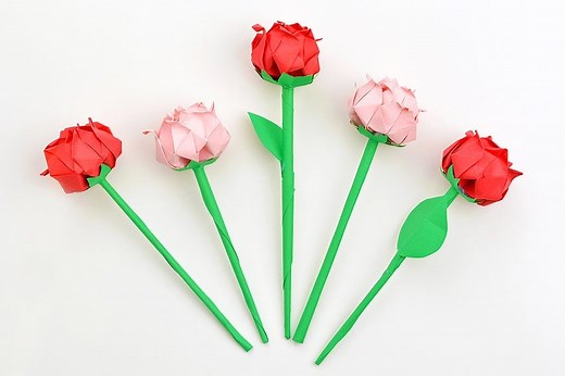 How to Make a Paper Rose | Easy DIY Paper Roses