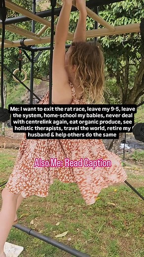 You say you want to exit the rat race. Leave your 9-5. Escape the Matrix. Eat organic food. See holistic health therapists. Home-school your babies. Retire your husband. Travel the world. Have fun. Get off Centrelink. And help other women do the same. But then the fear kicks in... “What if I fail?” “What if I waste my time again?” “I don’t even know where to start.” “I’m so scared of starting over.” “I don’t have time.” “I’m sceptical.” “I don’t want to do another network marketing thing.” I get