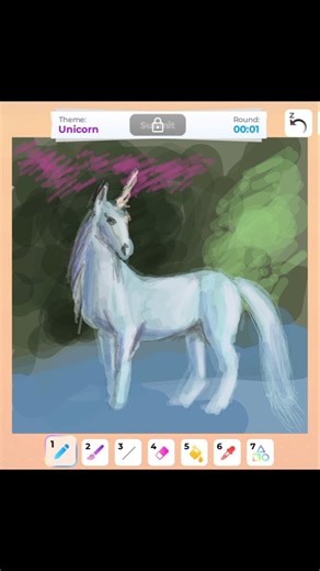 Roblox Unicorn 🎨⏱️ #speeddraw #roblox #drawing #shorts #digitalart #gaming #painting #art #artist