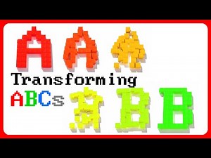 Transforming ABCs | Kids TV ABC | Fun & Educational Learning Video