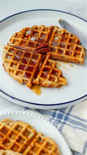 Kenneth Temple on Instagram: "Comment “Recipe” and I’ll DM the recipe to you! These Pecan Waffles are loaded with pecans and kissed with cinnamon to produce a fluffy and delicious treat. You can find the recipe on my site https://kennethtemple.com/pecan-waffles/ at or Google Kenneth Temple Pecan Waffles"