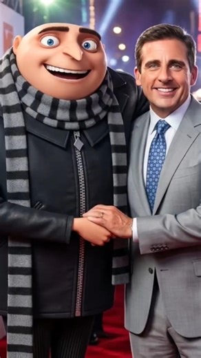 Behind The Voice Of Despicable me 🤣 #Gru#Despicable me 2#minions #voice actors
