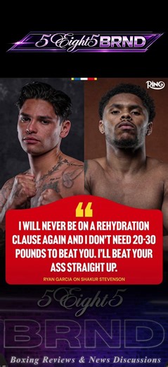 The clap back #boxing #ufc #ryangarcia
