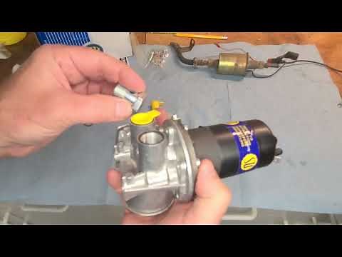 1977 MGB SU Fuel pump installation