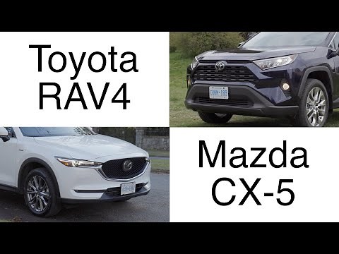 Toyota RAV4 VS Mazda CX 5 comparison