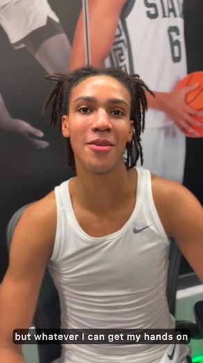 Some fun from the locker room following MSU's win over Detroit Mercy: | Spartans Illustrated