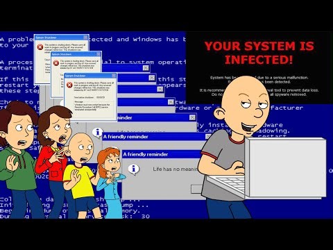 Classic Caillou Installs Malware onto His Family's Computers/Grounded