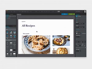 Interactive drop down and megamenu