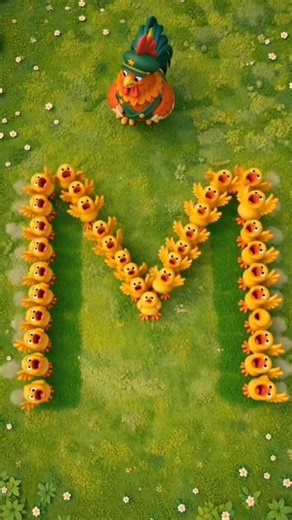 Belajar ABC untuk Anak | Mengenal Huruf M besama Pasukan Anak Ayam | @SikecilBelajar-u3o ​