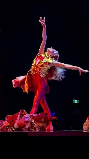 [クーザ] シルクドゥソレイユ/ エアリアルシルク- 品川 瑞木 パフォーマンス{KOOZA by Cirque du Soleil} #aerial #performance