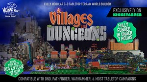Monster Adventure Terrain Villages Dungeons 5E DnD Builder