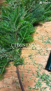 I was busy this holiday weekend! I made this 5’ wreath that’s being hung at the Lisbon Town office | Karen’s Creations