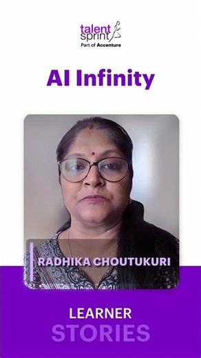 Learner Stories | Radhika Choutukuri | AI Infinity