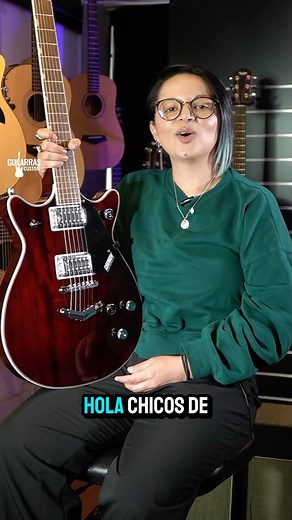 Increíble demo junto a @ximenaguitar sobre la Gretsch G5222 disponible entrega inmediata. El nuevo G5222 Electromatic® Double Jet™ BT V-Stoptail ofrece potencia Broad’Tron™ con la clásica claridad Jet. Cuerpos de caoba con cámaras En el corazón de cada Electromatic Jet BT hay un cuerpo de caoba con cámara y tapa de arce que produce un rango medio rico y presente que acentúa los graves grandes y los agudos resplandecientes. Pastillas Black Top Broad’Tron completamente nuevas Un par de pastillas B