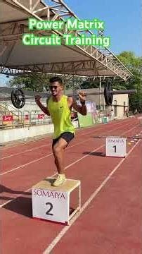 Power Matrix Circuit Training for Sprinters #sprinter #trackandfield #strengthtraining #athletics