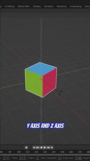 You SHOULD know this about AXIS LOCKING in Blender 3.4 - Transforming Objects in Blender 3D