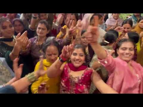 4K VIDEO नीटू कौशिक के भजनो पर झूम उठे नवाजपुर वासी