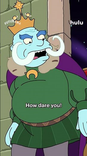 Fry insults the King of Space😯 | Futurama | Hulu #shorts