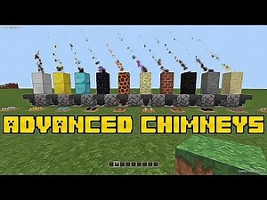 Advanced Chimneys - дым из трубы, дымоходы / Minecraft 1.12.2 + СЕРВЕР / Обзор модов