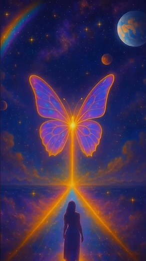 Butterfly of Light 🦋 | 741 Hz Transmutation — Transformation Frequency